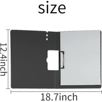 A4 Binder Foldable Clipboard With Clamp & Cover