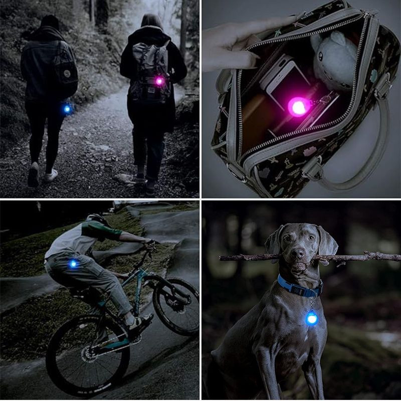 LED-clip for Safety Warning Dog Collar Light