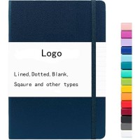 A5 PU Notebook With Ribbon Bookmark